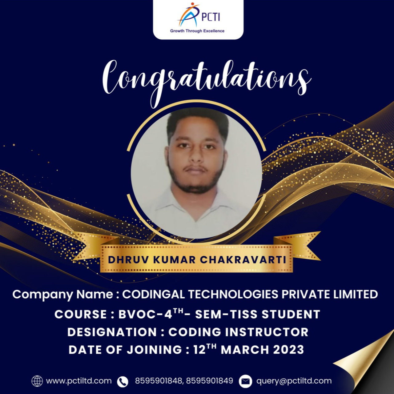 Dhruv Kumar Chakraorty